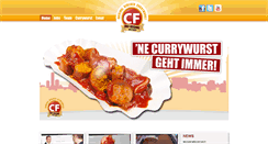 Desktop Screenshot of curry-flitzer.de