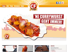 Tablet Screenshot of curry-flitzer.de